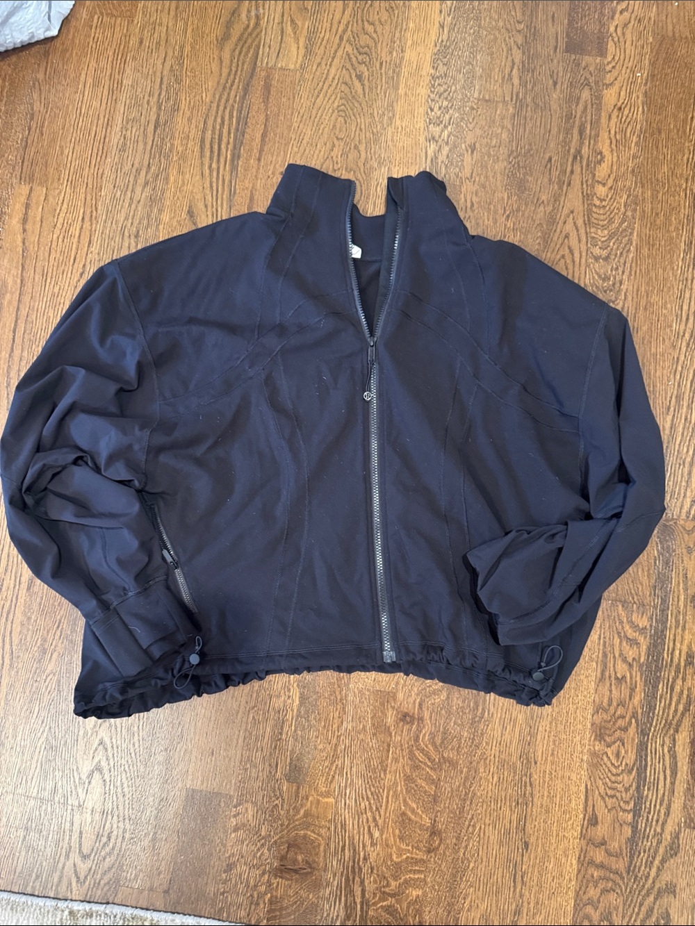lululemon athletica Black Zip-Up relaxed Jacket